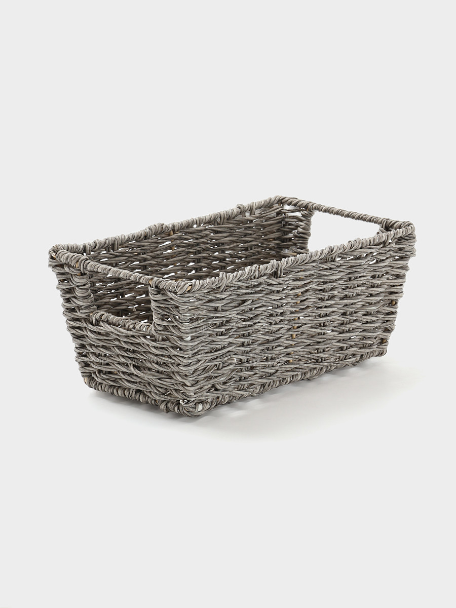 Корзина плетеная, 29×17×12 см, пластик